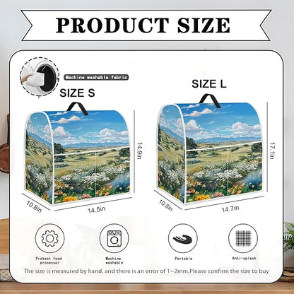 Mixer Dust Cover for 8.5-9.5 Qt Stand Mixer, Cloth Cover - Image 2