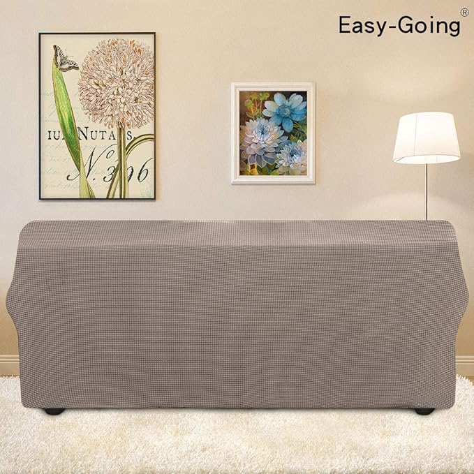 Easy-Going Stretch Sofa Slipcover 1-Piece Sofa Cover Furniture Protector Couch - Image 4