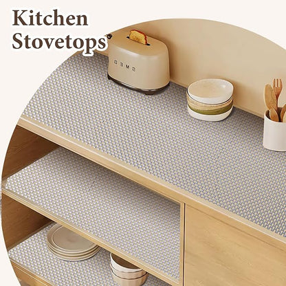 Drawer and Shelf Liner for Kitchen Cabinet: 23.6 in X 30 Ft Non Slip Waterproof - Image 3