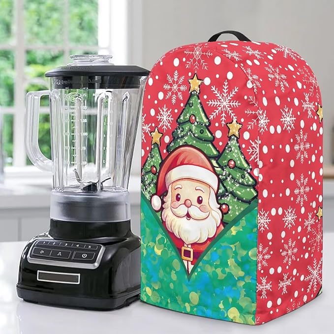 Christmas Blender Dust Cover by Annejudy