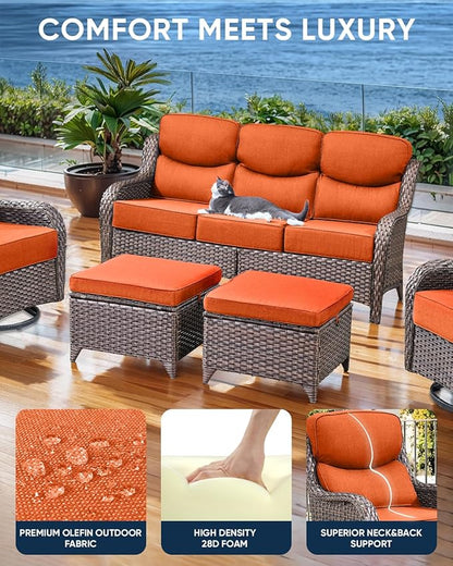 Luxury 22x24/22x25 6-Inch Smile Outdoor Cushions - Image 5