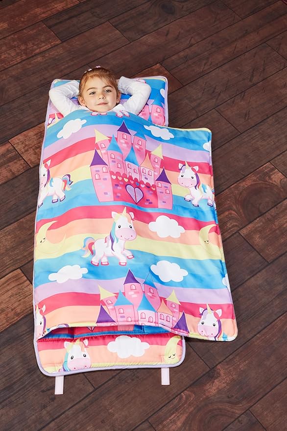 EVERYDAY KIDS Nap Mat with Removable Pillow - Image 3