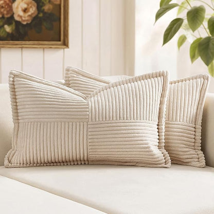 MIULEE Decorative Lumbar Throw Pillow Covers by MIULEE