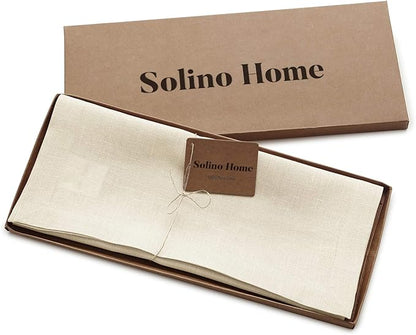 Solino Home Linen Ivory Table Runner 36 Inches - Image 5