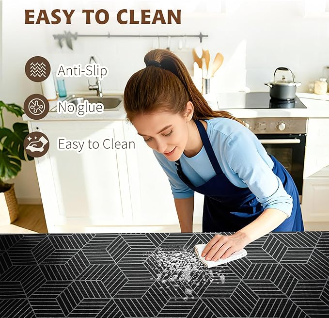 Shelf Liners for Kitchen Cabinets 17.3in x 20FT, Non Adhesive Cabinet Liner - Image 4