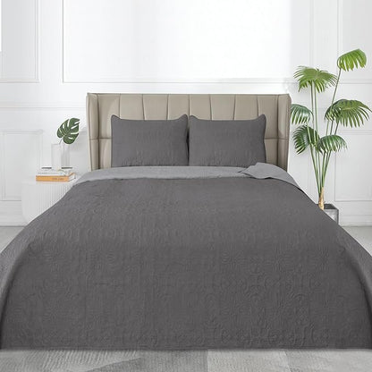 Easy-Going King Size Reversible Quilt Set - Image 2