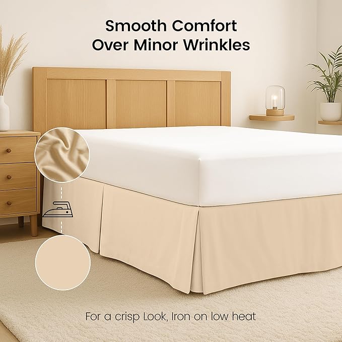 Utopia Bedding Twin Bed Skirt - Image 6