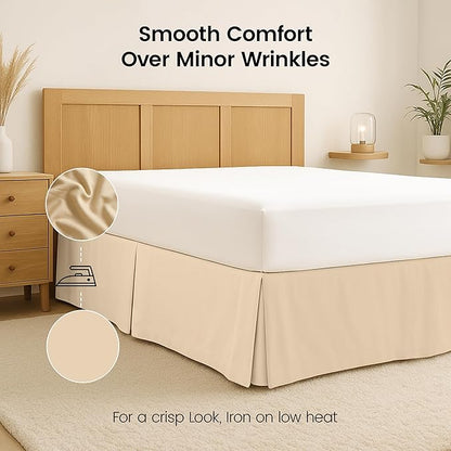 Utopia Bedding Twin Bed Skirt - Image 6