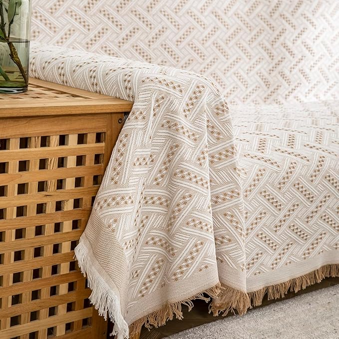 AIVIA Couch Cover Sheet Blanket, Oversized Reversible Slipcover - Image 6
