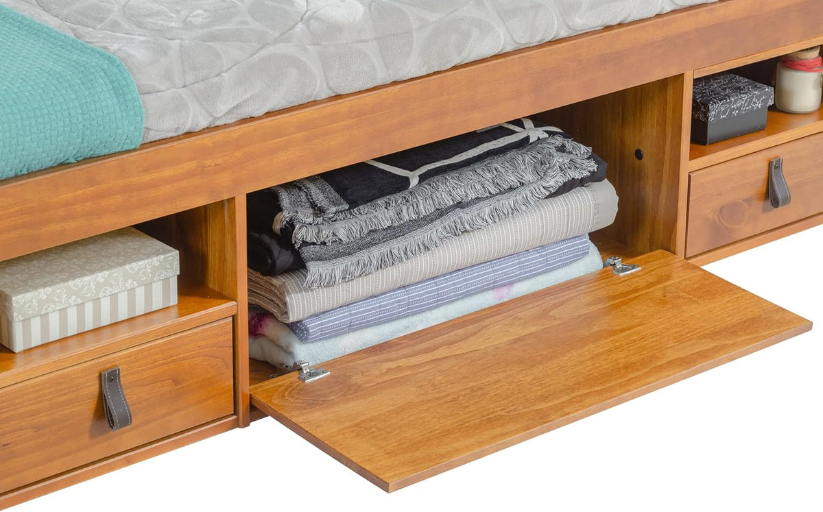 memomad bali king size slim set: storage platform, view 10
