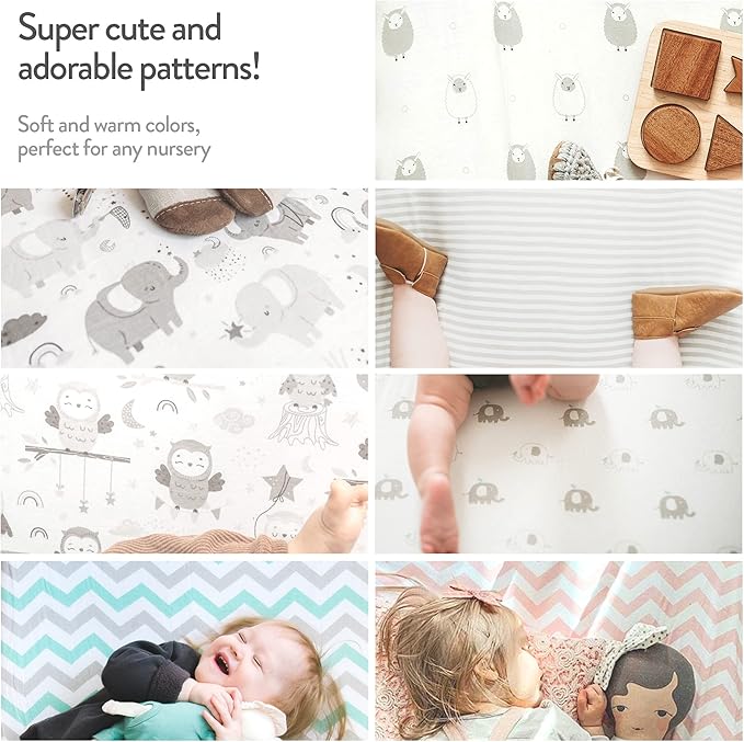 Bassinet Fitted Sheets for Baby Beside Dreamer Bedside Sleeper and Chicco - Image 6