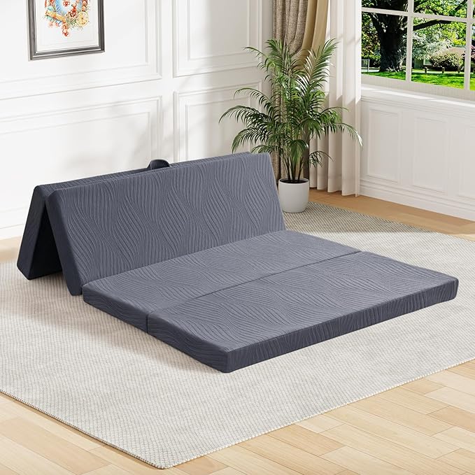 Foldable Memory Foam Mattress by GEMBED