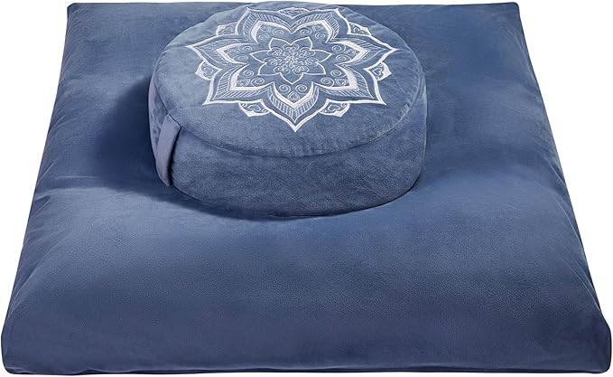 Meditation Zafu Cushion Set by HUNNIDSPACE