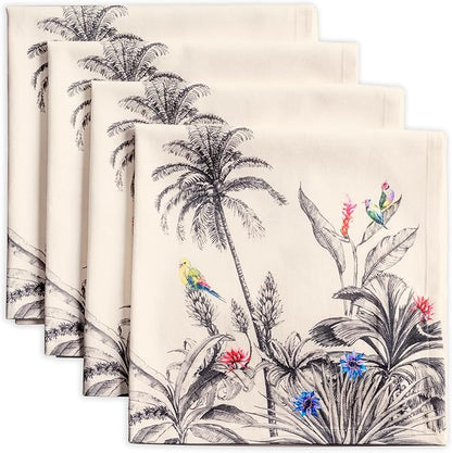 Maison d' Hermine Cloth Napkins Set of 4 100% Cotton by MaisondHermine