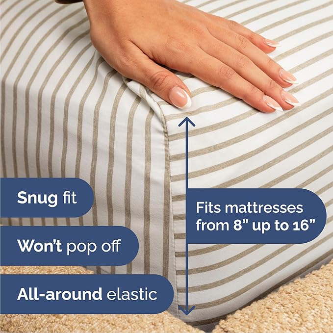 Queen Size 4 Piece Sheet Set - Image 3
