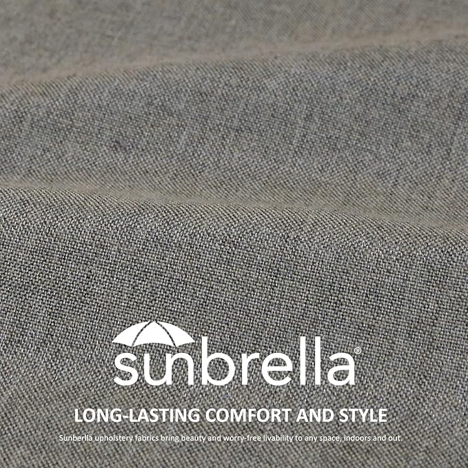 Sunbrella Outdoor Chair Cushions Set, Water-Repellent, Fade Resistant, Deep - Image 2