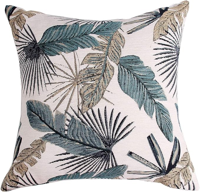 Yeiotsy Party Decoration, Tropical Leaf Throw Pillow Cover by Yeiotsy