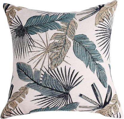 Yeiotsy Party Decoration, Tropical Leaf Throw Pillow Cover by Yeiotsy