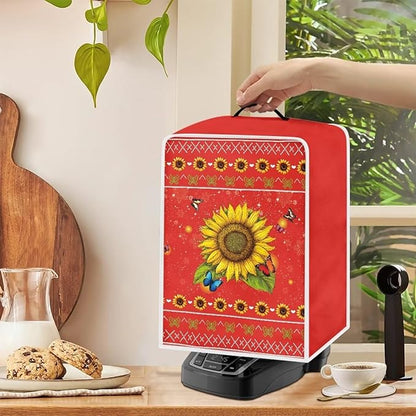 Mumeson Sunflower Coffee Maker Dust Resistant Supplies Home Kitchen Appliance - Image 4