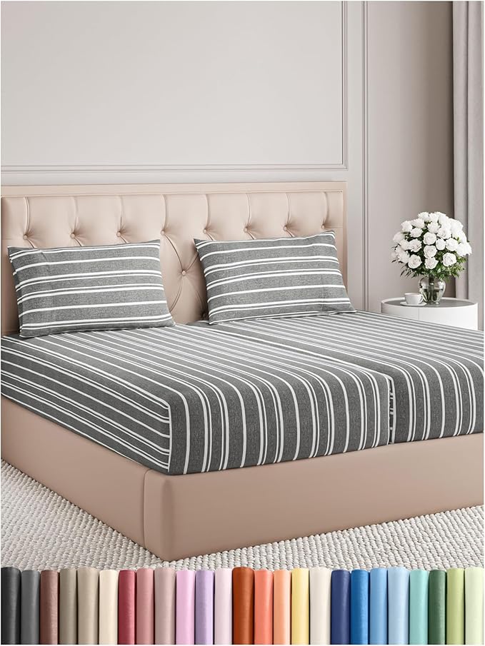 Split King Size 5 Piece Sheet Set by CGKUnlimited