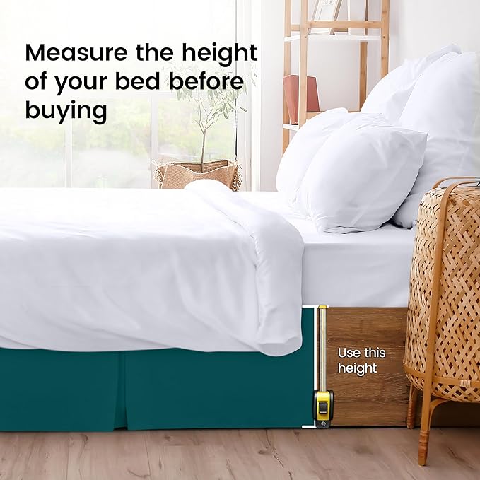 Utopia Bedding Twin Bed Skirt - Image 4