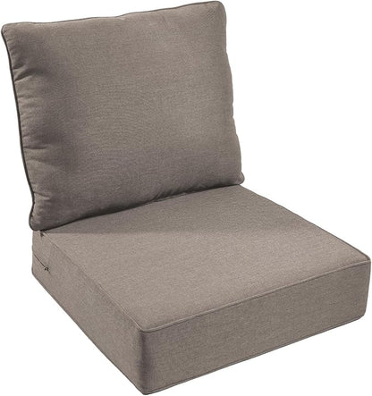 Outdoor Chair Cushion, 6 inch Thick Outdoor Cushions by moosprr
