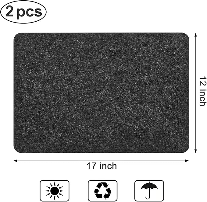 2 Pcs Heat Resistant Mat for Air Fryer, Coffee Maker, Toaster - Image 6