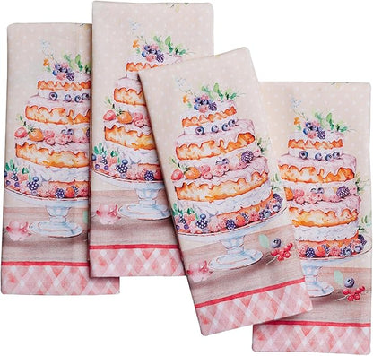 Maison d' Hermine Cloth Napkins Set of 4 100% Cotton Soft & Durable Everyday by MaisondHermine