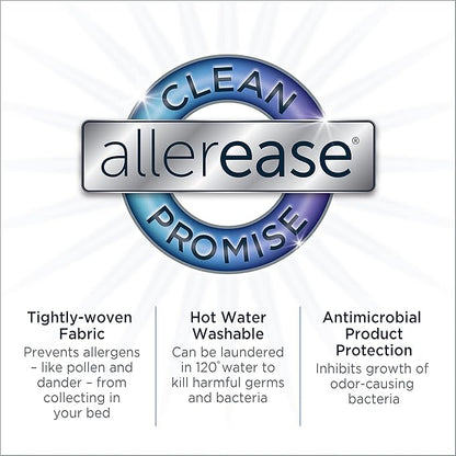 AllerEase Waterproof Mattress Protector Stain Protection King Size Allergen - Image 5