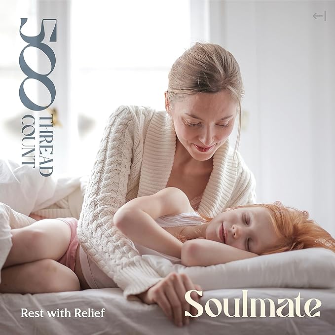 Mayfair Linen 100% Cotton Printed Bed Sheets King Size Set - Image 6