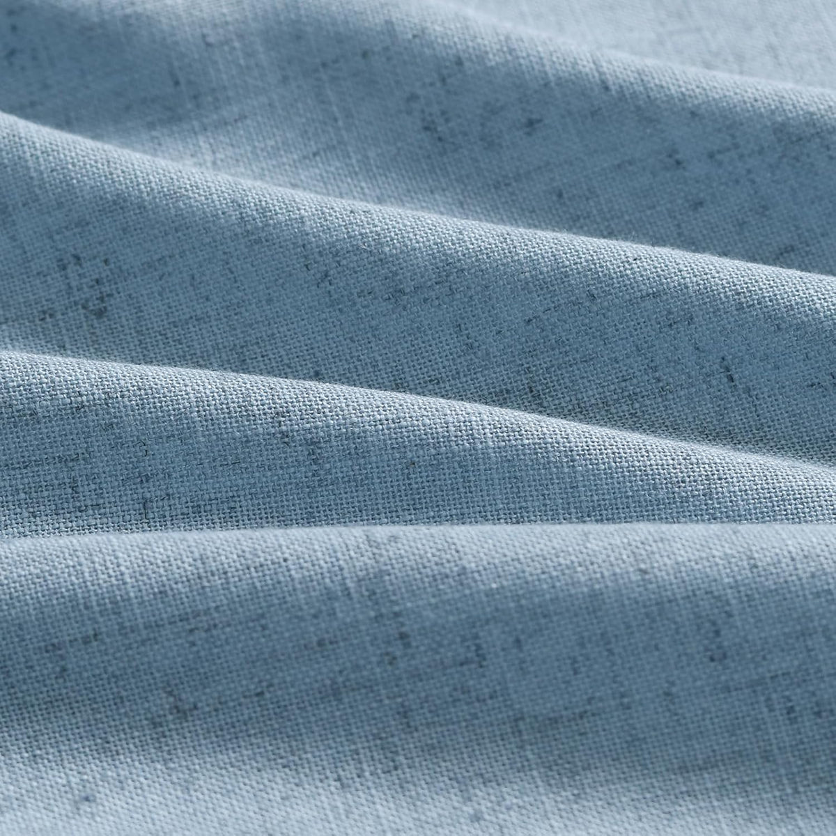 blue linen textured 96 inch curtains 2 panel showing dimensions