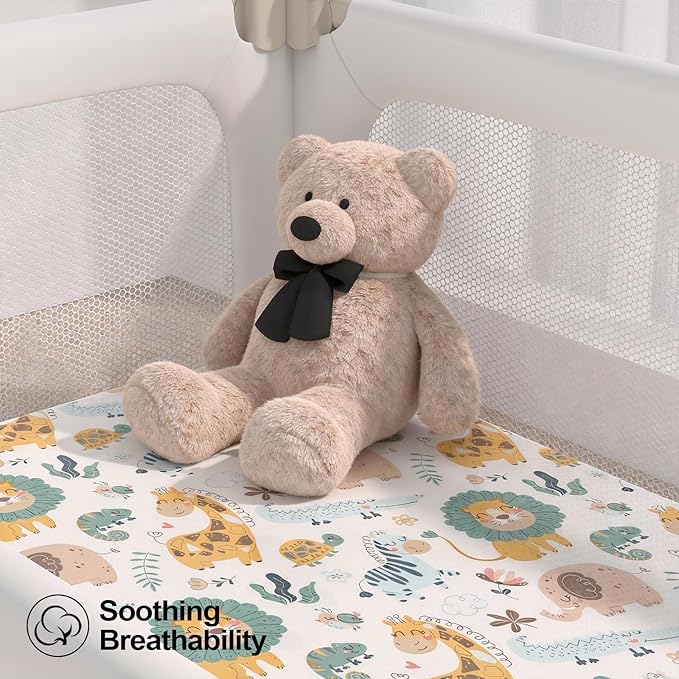 Baby Bassinet Sheets for Baby Boy Girls, Baby Delight, Angelbliss - Image 7