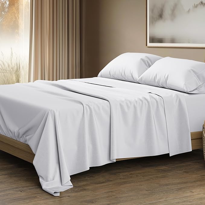THREAD SPREAD 100% Egyptian Cotton King Size Sheets Set by THREADSPREAD