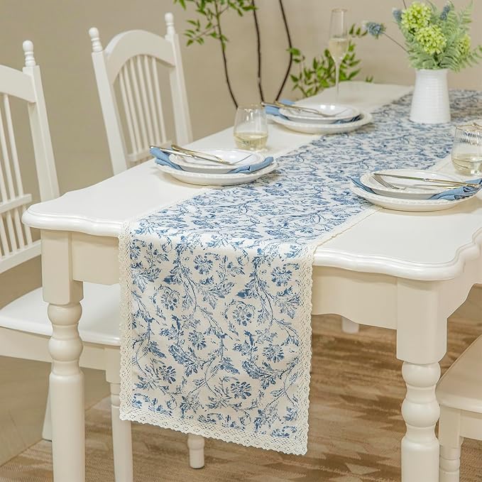 Vintage Floral Table Runner - Image 3