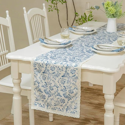 Vintage Floral Table Runner - Image 3