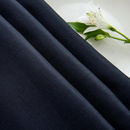 maxmill Slubby Texture Tablecloth Water Resistance Antiwrinkle Spillproof Soft - Image 8
