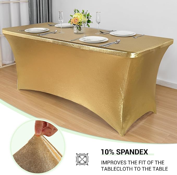 Obstal 6ft Stretch Spandex Table Cover - Image 2