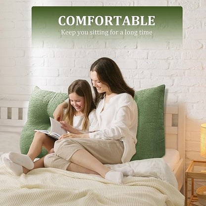 10 lbs Thickened Headboard Pillow Wedge Pillow Headboard Reading Pillow Bed - Image 6