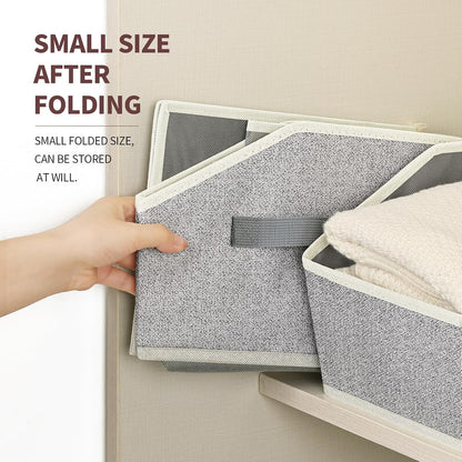 homsorout closet organizers bins 6 packs - large, package contents