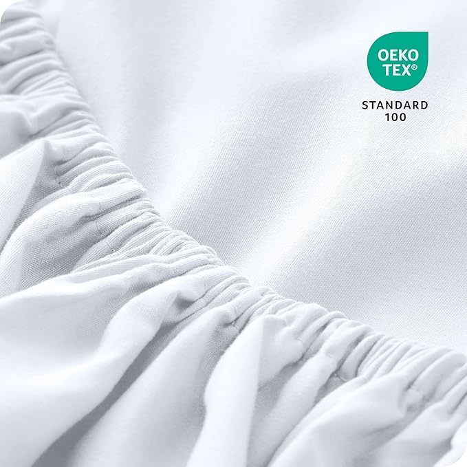 Bare Home 6-Pack Fitted Bottom Sheets - Image 5
