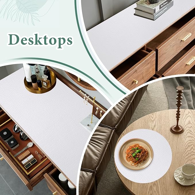 Drawer and Shelf Liner for Kitchen Cabinet: 17 in X 30 Ft Non Slip Waterproof - Image 8