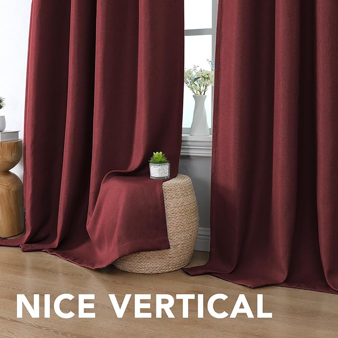 H.VERSAILTEX Room Darkening Linen Curtain - Image 9