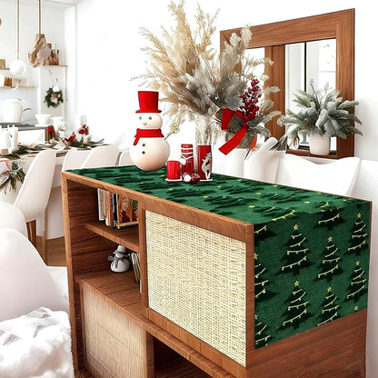 IVAPUPU Christmas Table Runner for Winter Holiday - Image 4