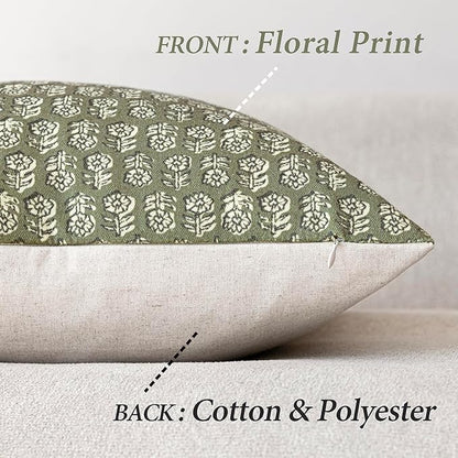 Foindtower Set of 2 Decorative Long Body Lumbar Throw Pillow Covers Neutral - Image 2