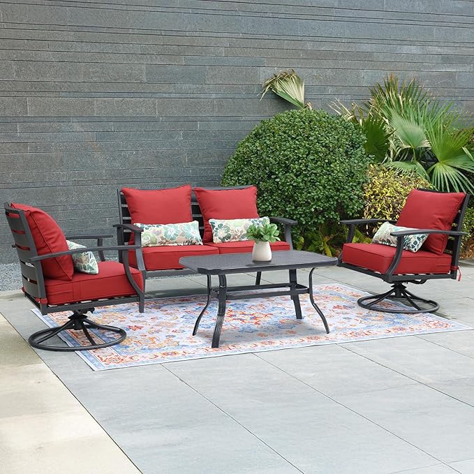 Aoodor Outdoor Chair Cushion, 22 x 24 Inch Water-Resistant, Fade-Resistant - Image 3