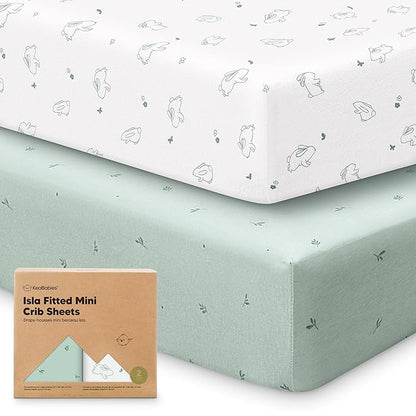 Pack and Play Sheets Fitted by KeaBabies