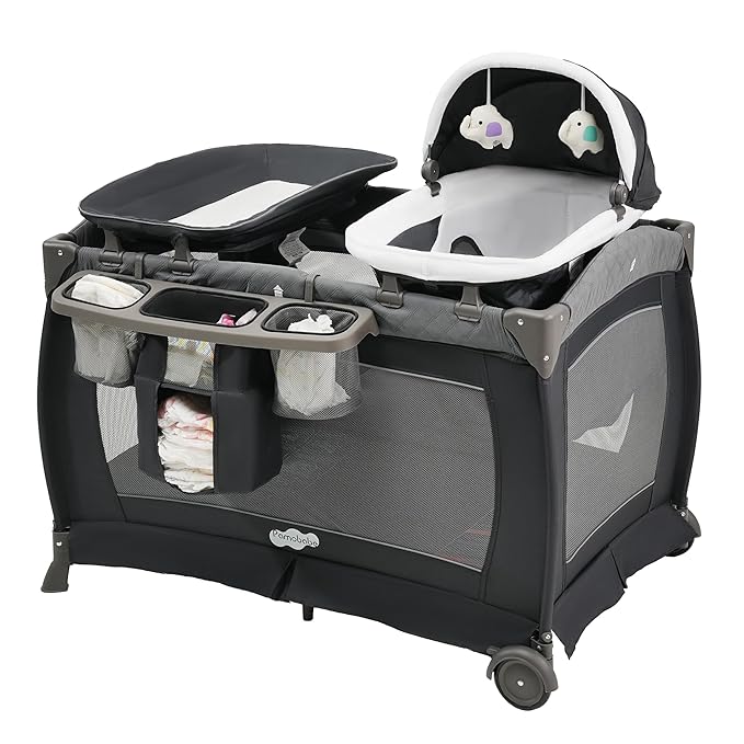 Pamo Babe Playard Portable Playard Foldable Playpen by PamoBabe