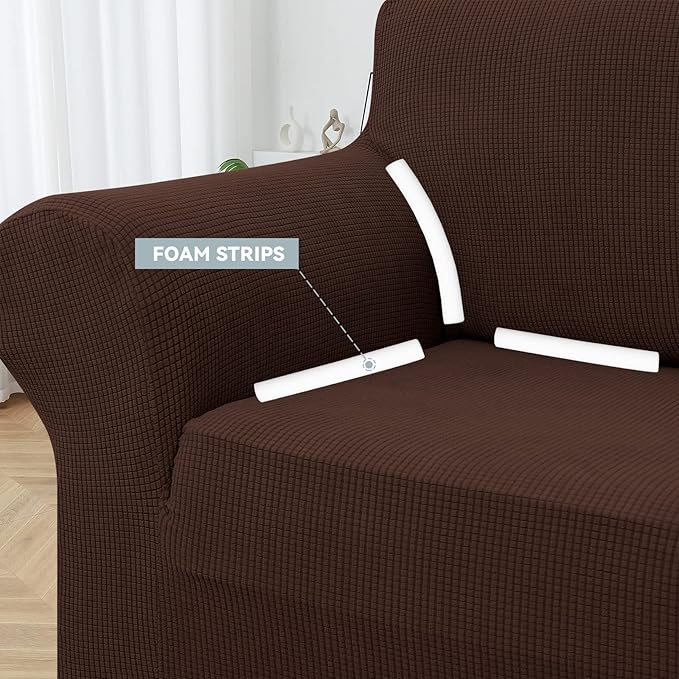 LURKA Stretch Oversized Sofa Slipcovers 1 Piece Couch Covers - Image 3