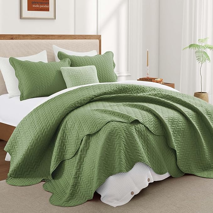 IR Imperial Rooms King Quilt Bedding Set Size + 2 Pillow Shams - Image 3
