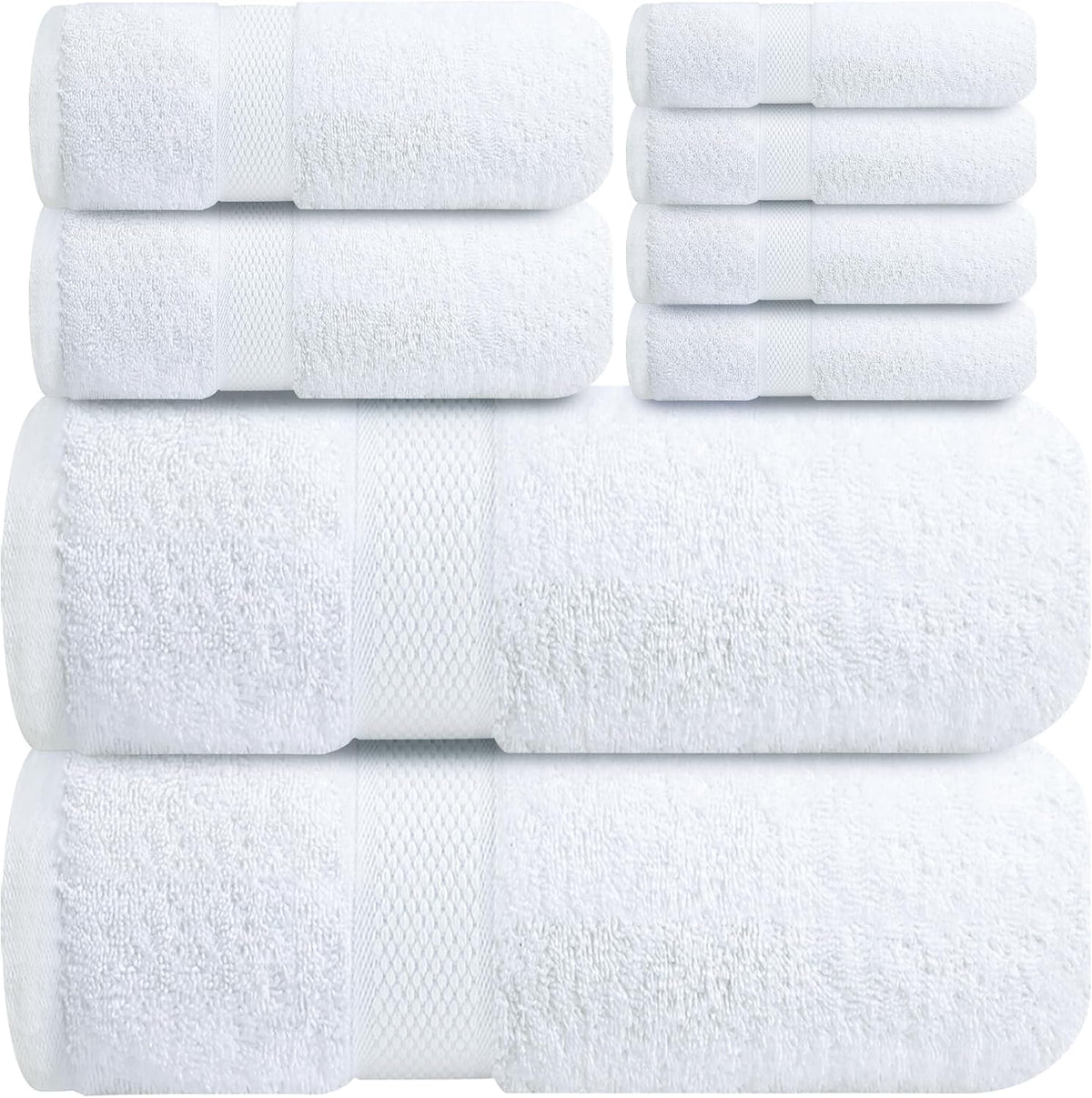 infinitee xclusives 100% cotton bath towel set –, main product view